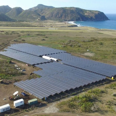 Hybrid Project in Caribbean: St. Eustatius