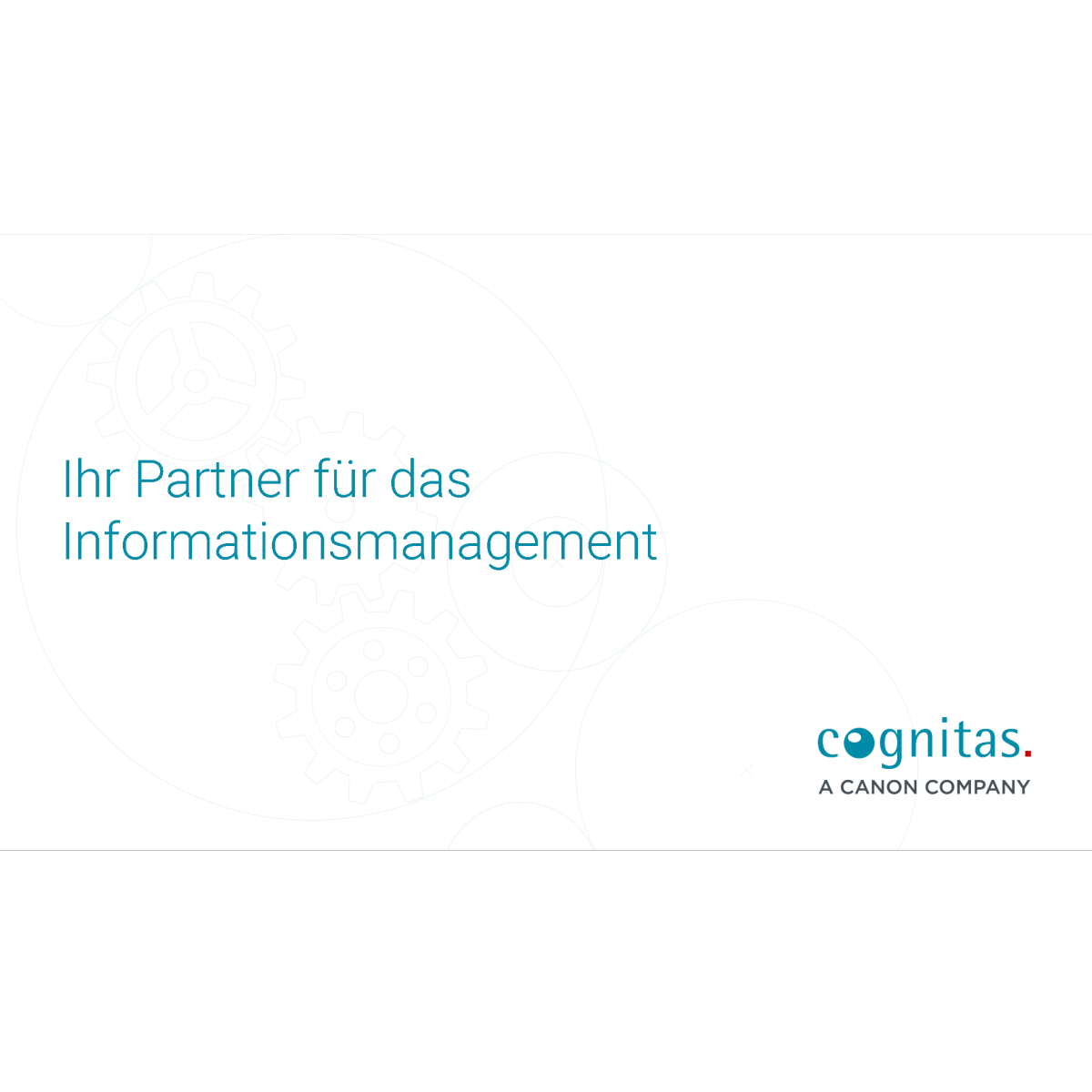 cognitas - Ihr Partner für das Informationsmanagement