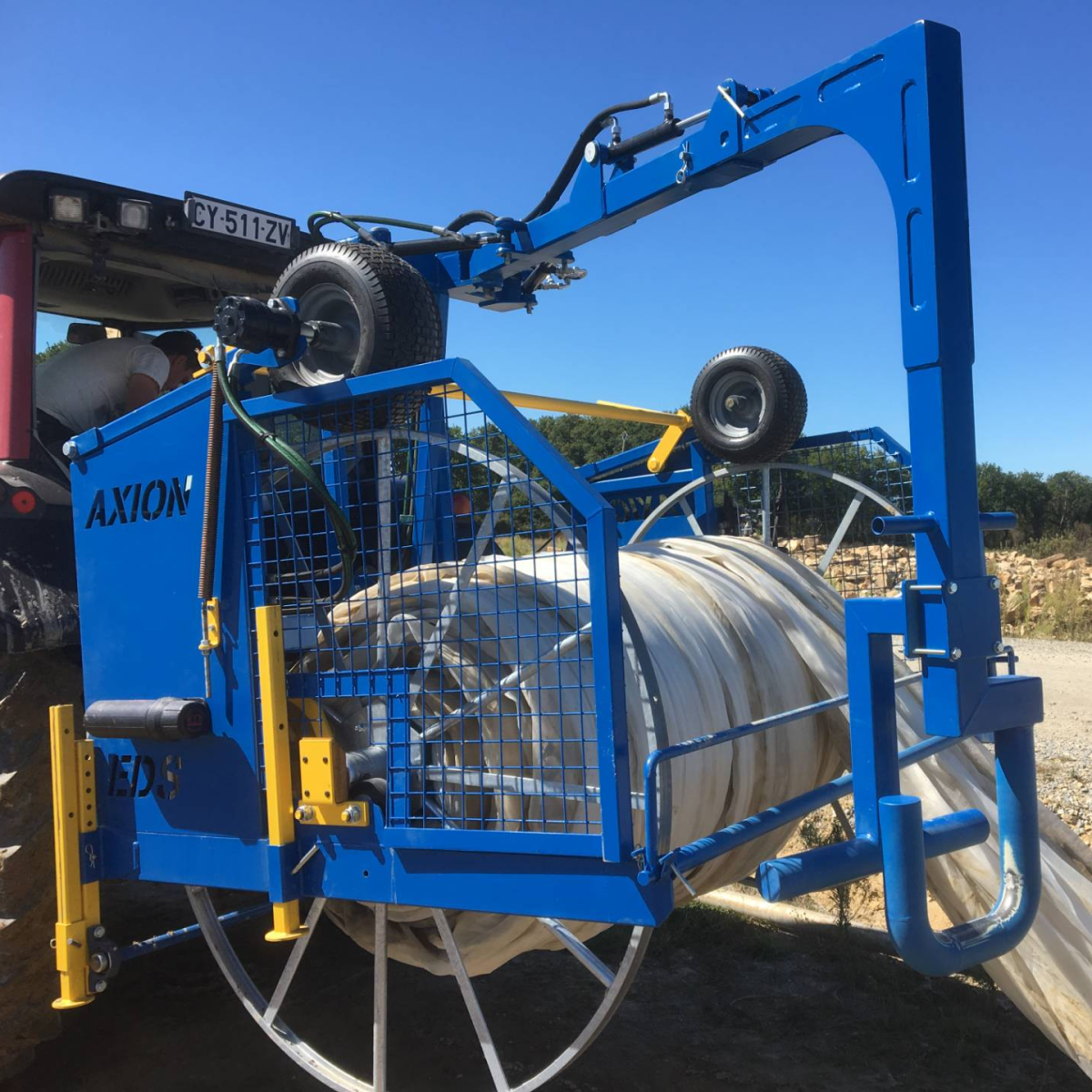 Enrouleuse Dérouleuse Stockeuse