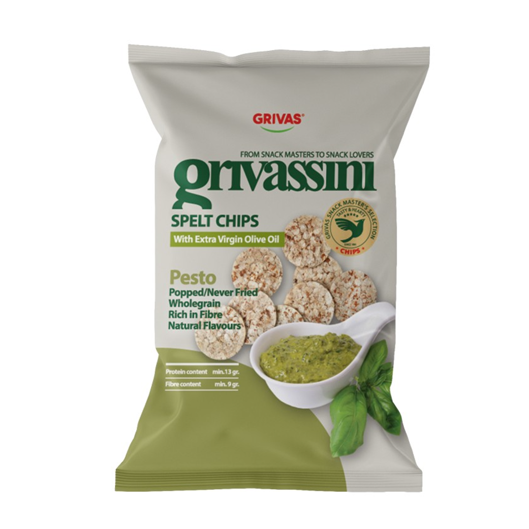 Spelt  Chips - Pesto