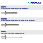 HAMAR® Blind rivets