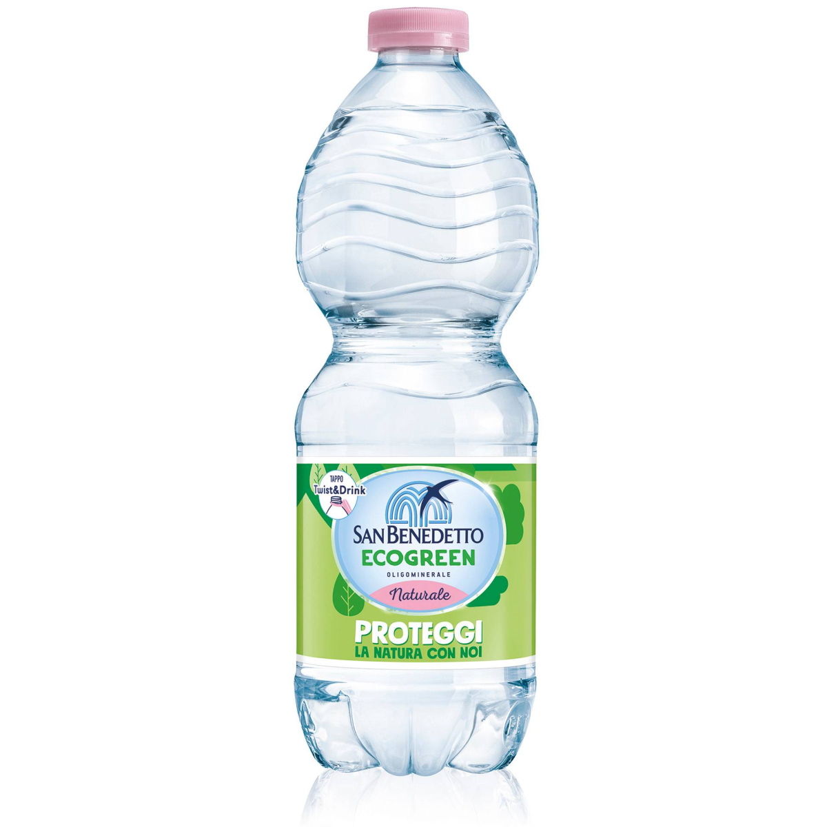 Acqua San Benedetto ECOGREEN - 0,5L TAPPO TWIST&DRINK