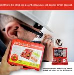 Lock-out set SEP EUROPE compacte rode kunststof koffertje