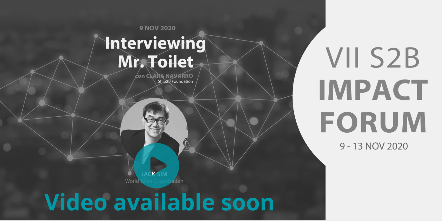 Interviewing Mr. Toilet