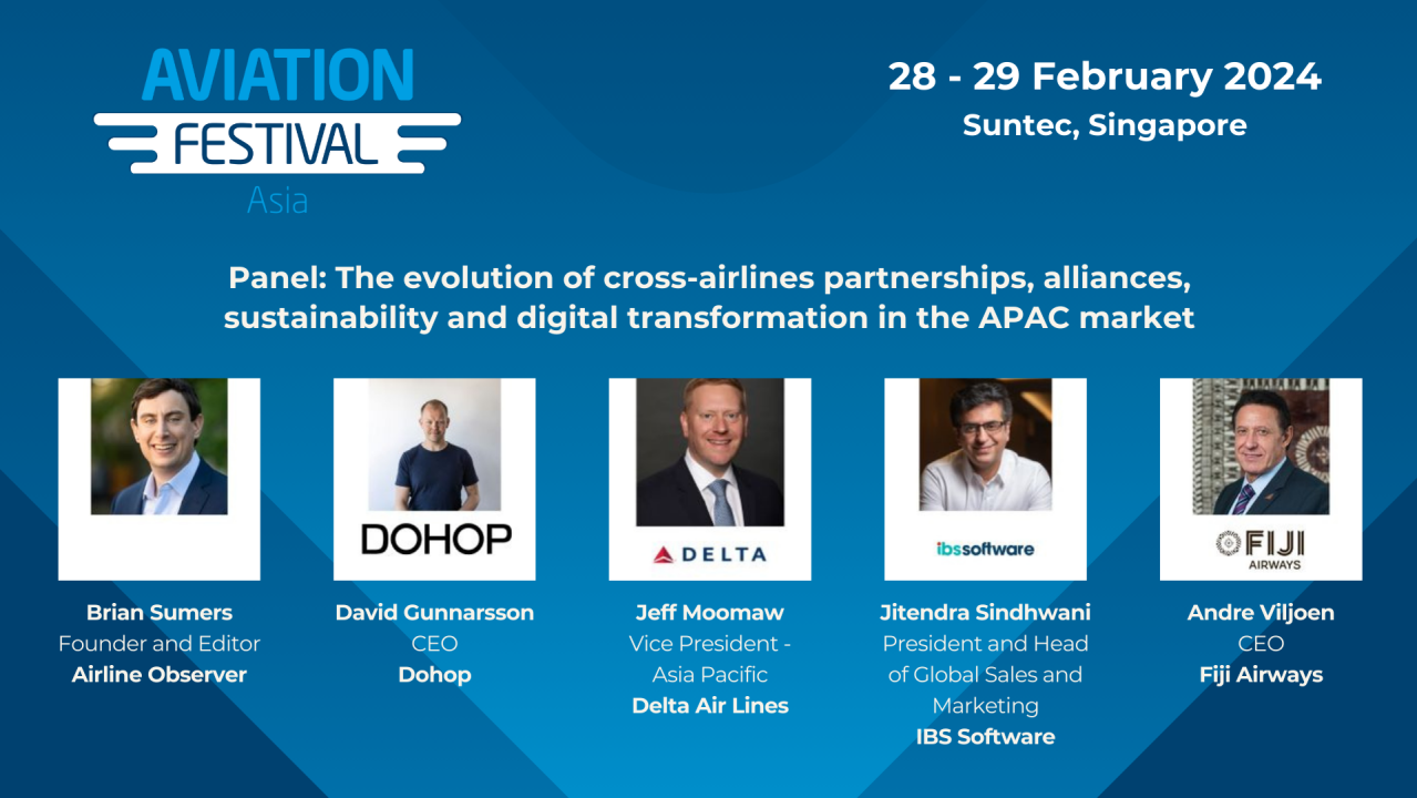 Panel: The evolution of cross-airlines partnerships, alliances, sustainability and digital transformation in the APAC market