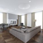 ETHERMA° LAVA® ARCUS rond infraroodpaneel voor aan de wand en plafond