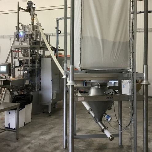 Station de vidange big-bag