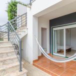 Villa with balcony and terrace sea view