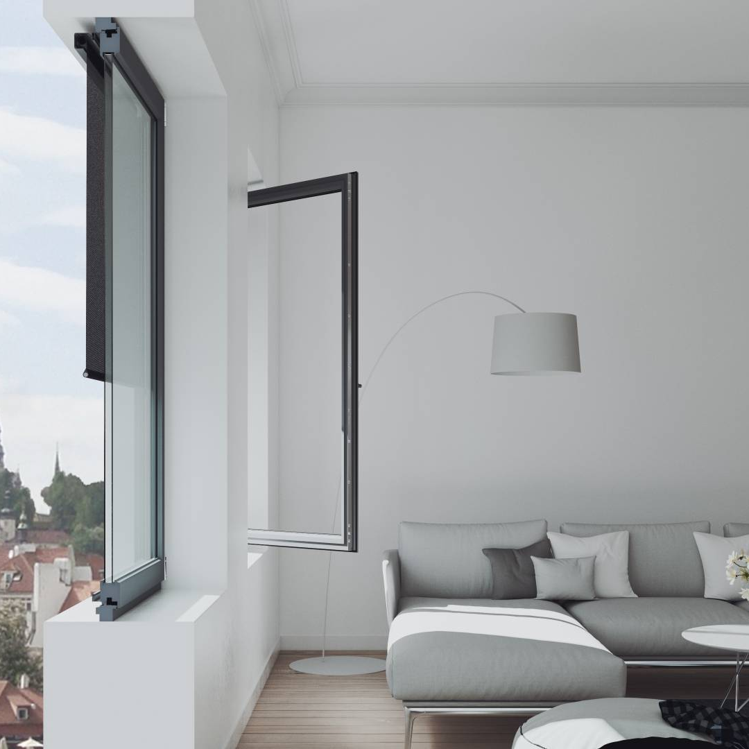 Solix External Roller Sun Screen