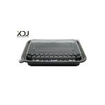 PP Clamshell Hinged Food Storage Containers with Tight-Fitting Lids