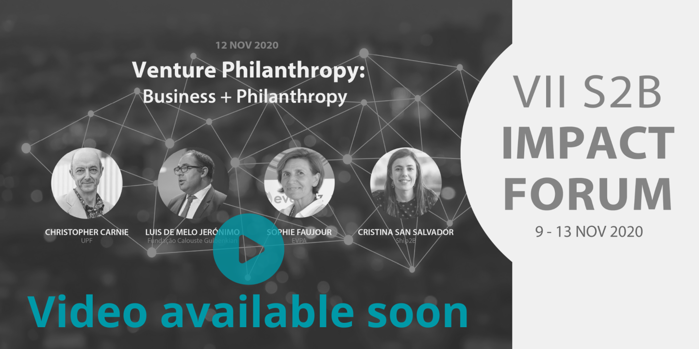 Venture Philanthropy: Business + Philanthropy