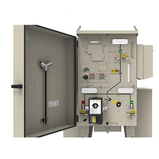 SABRE-Up to 24 kV Side & Rear Cable Entry RMU