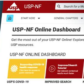 Access the United States Pharmacopeia-National Formulary (USP- NF) Online Free for 6 Months