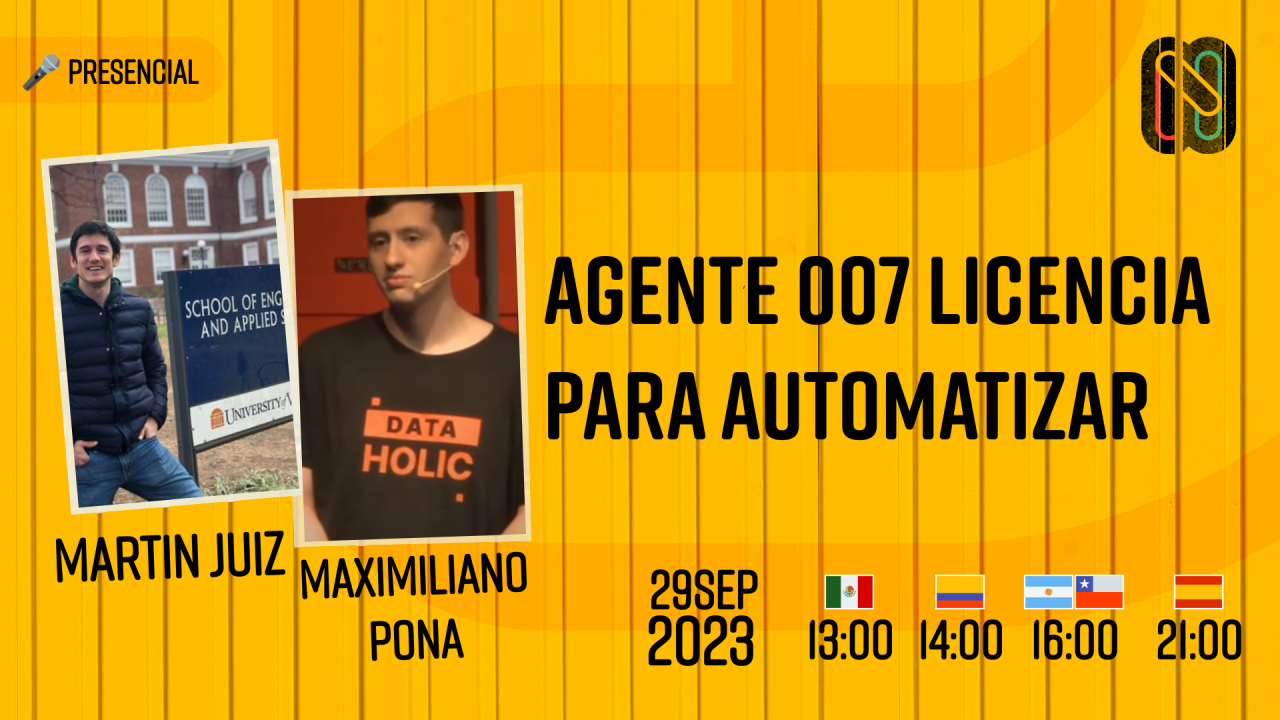 Agente 007 Licencia para Automatizar