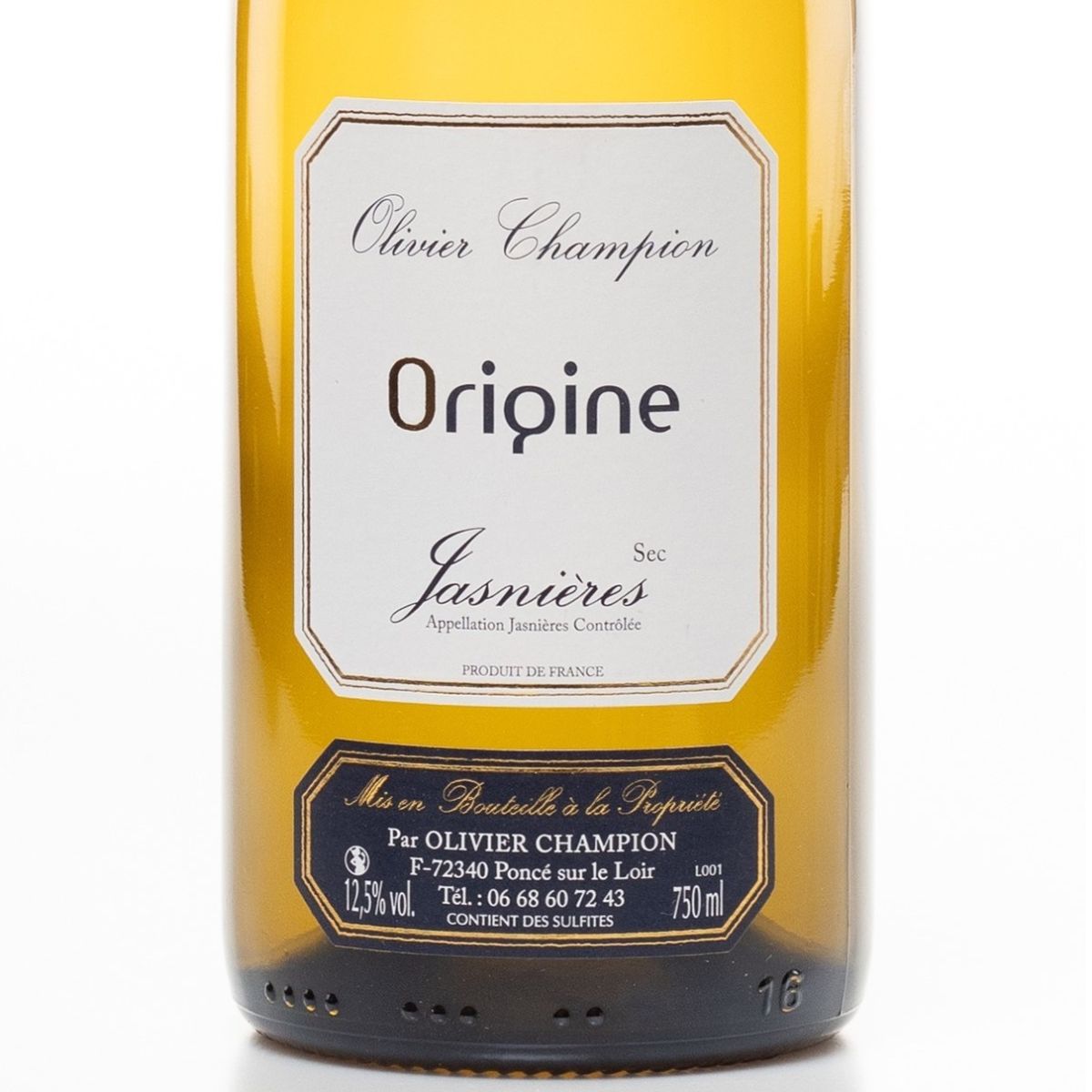 JASNIERES SEC "Origine"