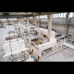 EDILPAVIMENTI SRL Integrated plant for  marble slabs restoring and polishing with a production capacity of 40 slabs/hour