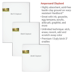 Claybord Oversized Painting Panels