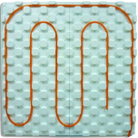 ISORAD V2 R10-R15 | Isolant rigide pour plancher chauffant - sous dalle