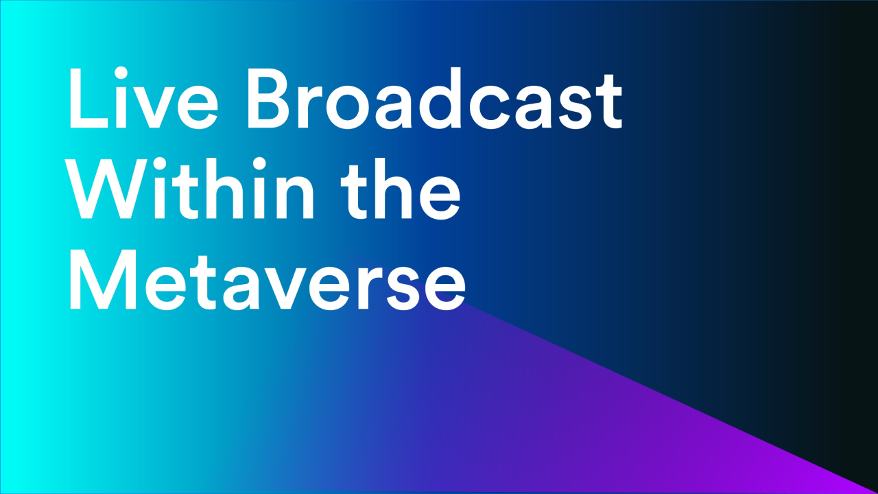 Network Infrastructure: The Building Block of the Broadcast Metaverse