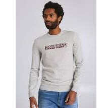 Sweater jersey message flocked DAILY HERO