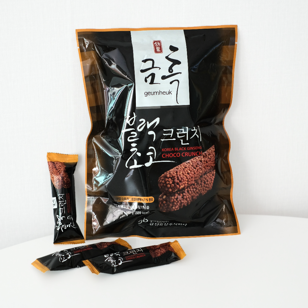 Korean Black Ginseng Choco Crunch