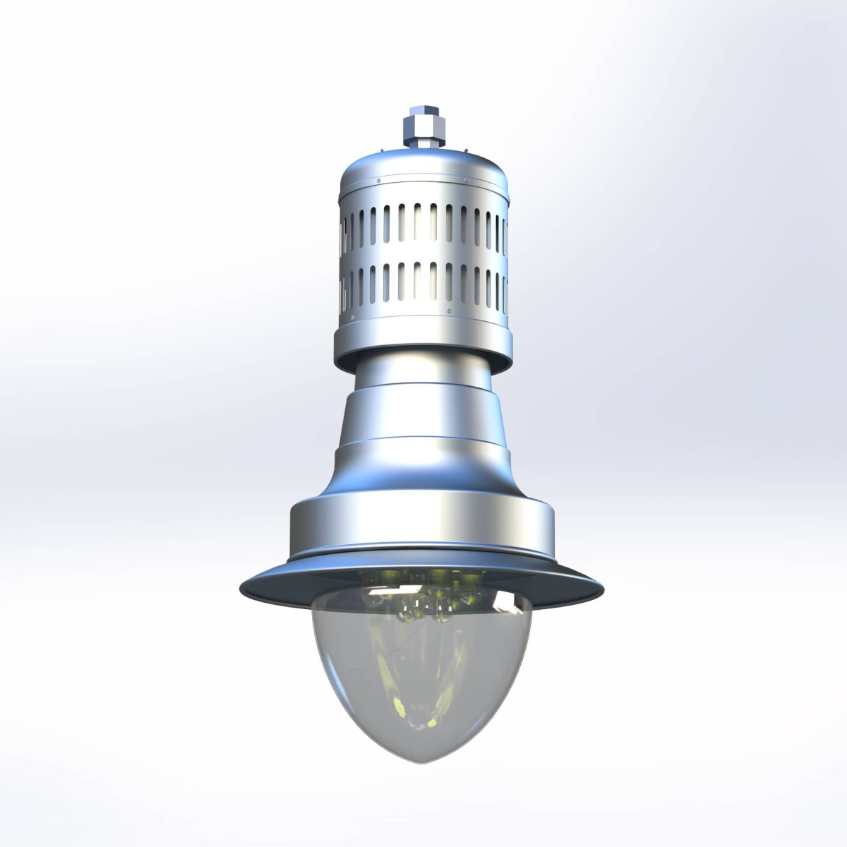 dekorative Hängeleuchte - Serie A 11 historische Leuchte mit LED in Gasoptik und lichtlenkender LED-Technik