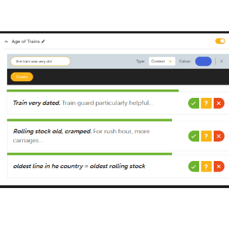 AI categorisation with Wordnerds Themes