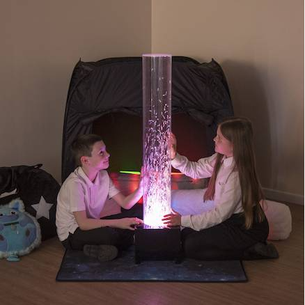 Rechargeable Sensory Hurricane Tube