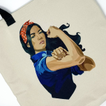 Strong Asian Woman Tote Bag - Medium