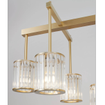 Flute Beam Chandelier