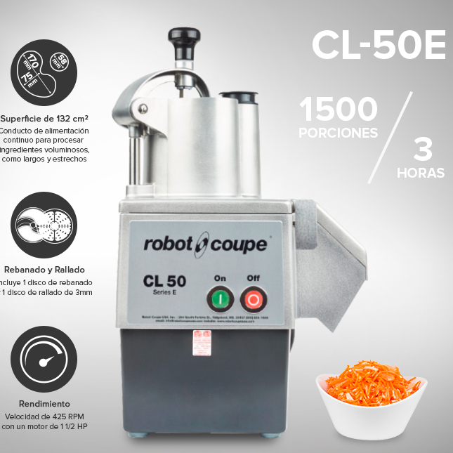 Procesador de alimentos Robot Coupe CL50