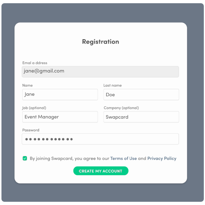 Registration and Badging