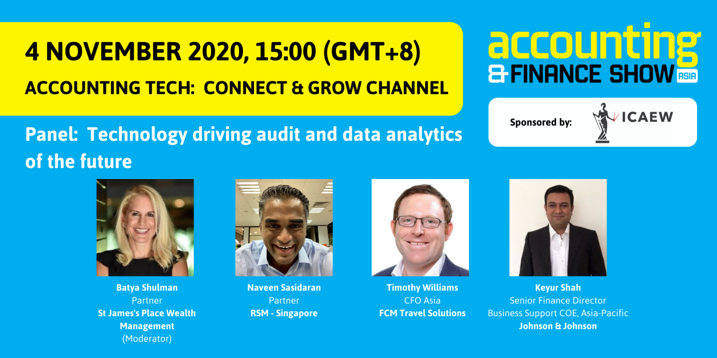 Panel: Technology driving audit and data analytics of the future
