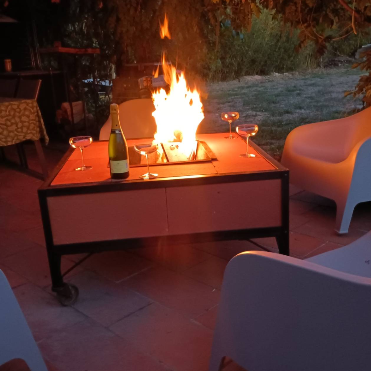 BRASERO PLANCHA TERRASTEEL