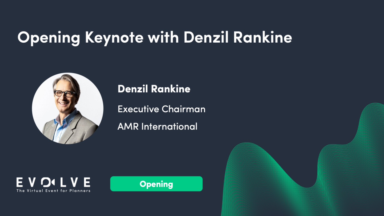 Opening Keynote with Denzil Rankine