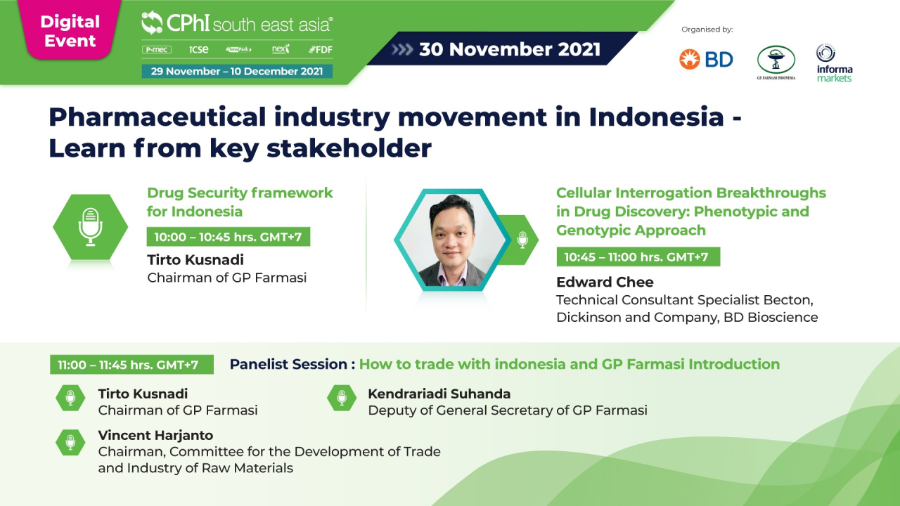 Pharmaceutical industry movement in Indonesia- Learn from key stakeholder