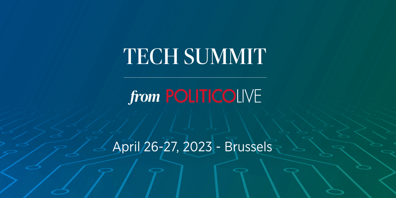 POLITICO Live Europe Tech Summit