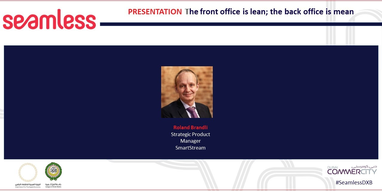 PRESENTATION The front office is lean; the back office is mean