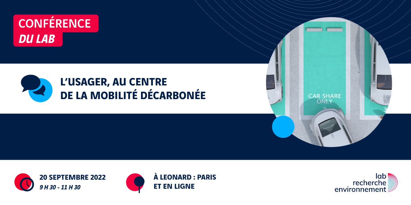 L’usager, au centre de la mobilité décarbonée