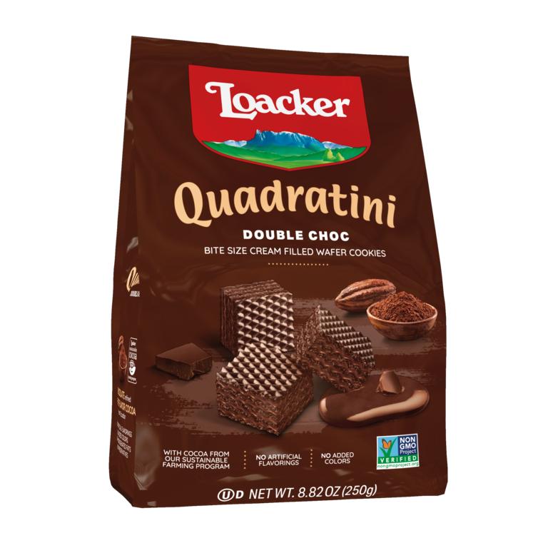 Loacker Quadratini Double Choc