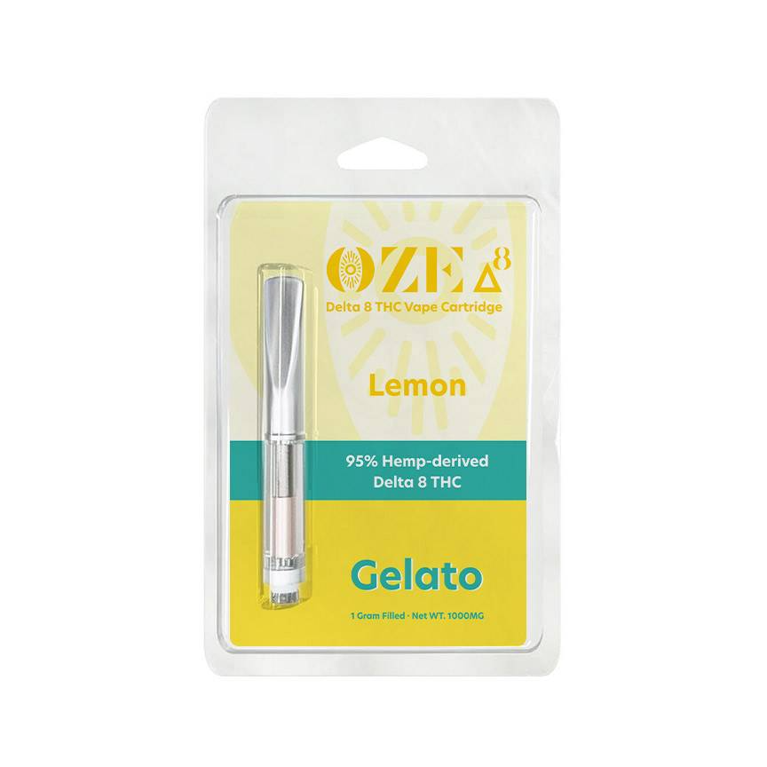 OZE Δ8 Gelato Series - Delta 8 Cartridges (5 Awesome Flavors)