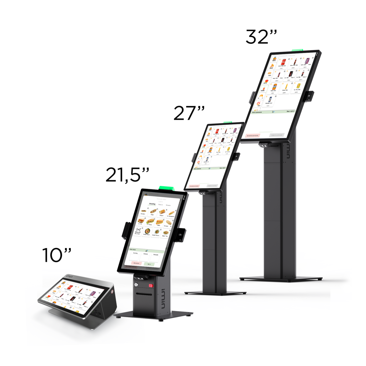 Self ordering kiosks
