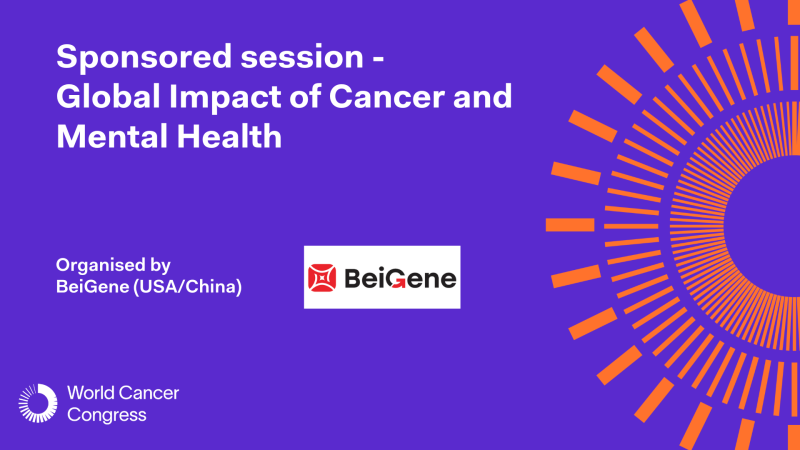 Sponsored session - Global Impact of Cancer and Mental Health