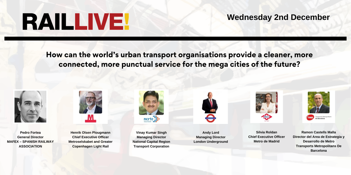 How can the world’s urban transport organisations provide a cleaner, more connected, more punctual service for the mega cities of the future?