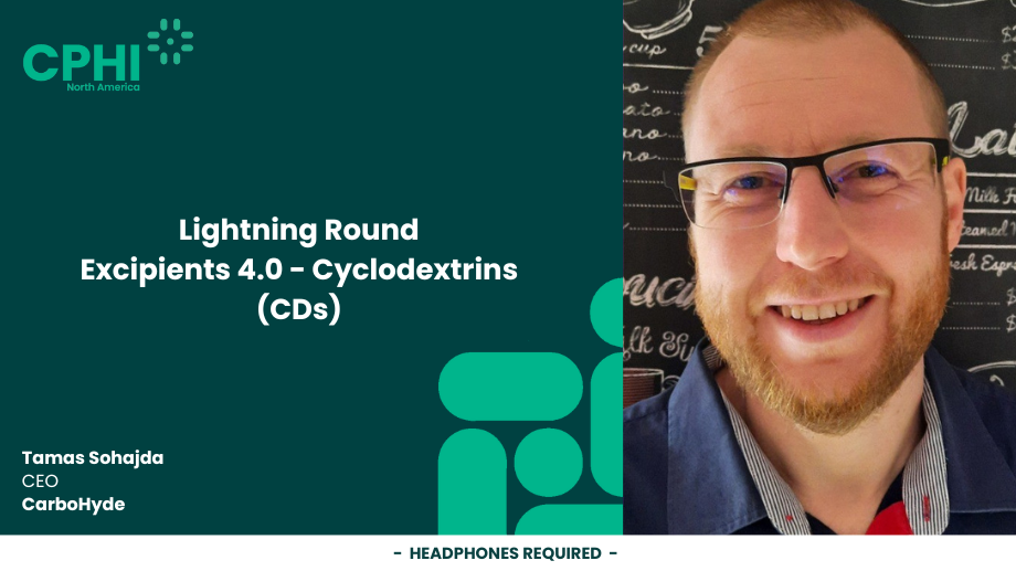 Lightning Round: Excipients 4.0 - Cyclodextrins (CDs)