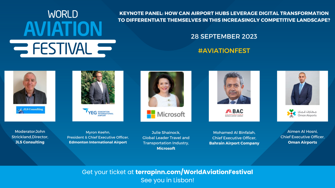 Keynote Panel: How can airport hubs leverage digital transformation to differentiate themselves in this increasingly competitive landscape?