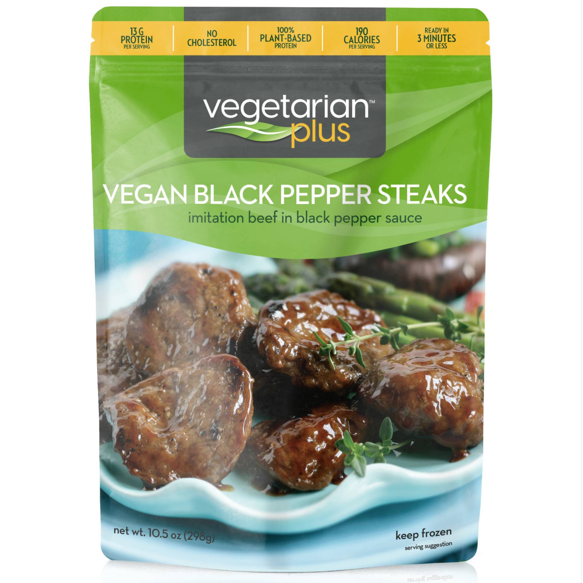 Vegan Black Pepper Steaks