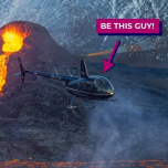 WIN a helicopter ride over Iceland's new volcano!!