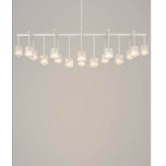 Flute Beam Chandelier