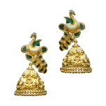 Gold Jewellery-Antique Jewellery-Temple Jewellery-Jhumki-Jhumka-Tops-Studs